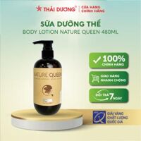 Sữa dưỡng thể Body lotion nature Queen 480 ml
