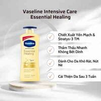 Sữa dưỡng thể cấp ẩm phục hồi Vaseline Intensive Care Essential Healing 725ml – Tín đồ dành cho da khô
