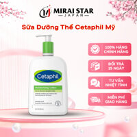 Sữa Dưỡng Thể Cetaphil Mỹ Giúp Dưỡng Ẩm, Sáng Da Phù Hợp Với Mọi Loại Da, Dung Tích 591ml