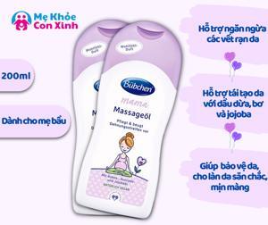 Sữa dưỡng thể cho bà bầu Bubchen Mama 200ml