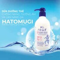 Sữa dưỡng thể chống nắng Hatomugi UV milky gel 250ml/chai x 36 chai nhập khẩu Nhật Bản