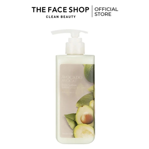 Sữa dưỡng thể cung cấp ẩm TheFaceShop Avocado Body Lotion 300ml