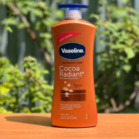 Sữa Dưỡng Thể Dưỡng Ẩm toàn thân Vaseline cocoa radiant Body Lotion Chai 725ml