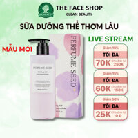 Sữa dưỡng thể dưỡng ẩm tốt trắng da thơm lâu hương nước hoa nhài The Face Shop Perfume Seed Rich Body Milk 300ml
