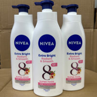 Sữa dưỡng thể dưỡng da trắng mịn Nivea 400ml (Mầu Hồng)