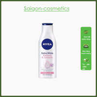 Sữa Dưỡng Thể Dưỡng Trắng Da Ban Đêm Nivea Extra White Night Nourish Body Lotion 200ml - Tím