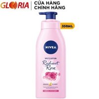Sữa Dưỡng Thể Dưỡng Trắng Da Nivea Radiant Rose 350ml - 85707