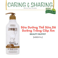 Sữa Dưỡng Thể Dưỡng Trắng Da Sữa Dê Made In Nature Goat Milk UV Body Lotion Thái Lan 450mL