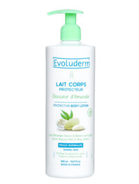 Sữa dưỡng thể Evoluderm Lait Corps Protecteur – 500ml, tinh chất hạnh nhân giúp da sáng mịn