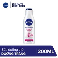 Sữa Dưỡng Thể Giúp Săn Da và Dưỡng Trắng Nivea Instant White Firming Body Lotion SPF30 PA++ 200ml - 88322 [bonus]