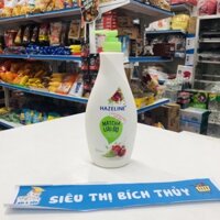 Sữa dưỡng thể Hazeline Matcha lựu đỏ 370ml