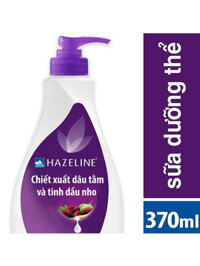 Sữa Dưỡng Thể Hazeline Trắng Da Toàn Thân Ban Đêm (370g)