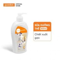 Sữa Dưỡng Thể Hỗ Trợ Sáng Da Guardian Rice Brightening Body Milk Lotion Chiết Xuất Gạo 500Ml