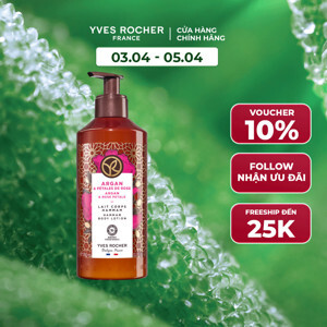Sữa dưỡng thể hương hoa Hồng Yves Rocher Fresh Rose 200ml