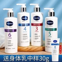Sữa dưỡng thể hương trái cây Vaseline Niacinamide Tái tạo da Lột da gà Mùa hè Làm mới dưỡng ẩm Dưỡng ẩm cho nam và nữ số 3/4/56 milk body lotion