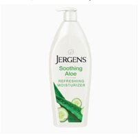 Sữa dưỡng thể JERGENS Soothing Aloe Refreshing ( 621ml ) - Hàng nhập Mỹ.