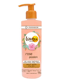 Sữa dưỡng thể Lovea Nature Rose Passion – 250ml, nuôi dưỡng và phục hồi da với hương thơm từ Hoa hông