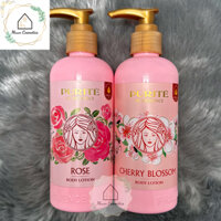 Sữa Dưỡng Thể Mềm Mịn Da PURITE PROVENCE Chiết Xuất Hoa Anh Đào và Hoa Hồng 250ml