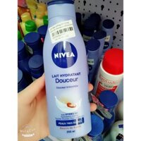 Sữa dưỡng thể Nivea Body Milk Lait Hydratant Douceur 250ml Đức