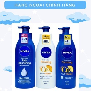 Sữa dưỡng thể Nivea Body Skin Firming Lotion Q10 Plus 400ml
