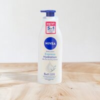 Sữa Dưỡng Thể Nivea Body Lotion Express Hydration 5in1 Cho Da Thường 400ml