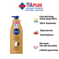 Sữa Dưỡng Thể Nivea Body Lotion indulging cocoa 48h 400 ml cho da khô.