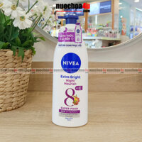 Sữa Dưỡng Thể Nivea Extra White Night Nourish Body Lotion - Làm Sáng & Săn Chắc Da Ban Đêm 350ml