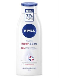 Sữa Dưỡng Thể NIVEA Repair and Care Body Lotion Cho Da Rất Khô, 400ml