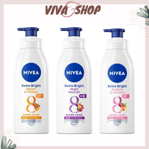 Sữa dưỡng thể NIVEA Trắng da ban đêm 400ml