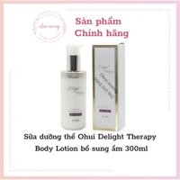 Sữa dưỡng thể Ohui Delight Therapy Body Lotion  300ml_bổ sung ẩm cho da khỏe mạnh, mềm mại