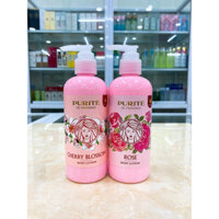 Sữa Dưỡng Thể PURITE PROVENCE Chiết Xuất Hoa Anh Đào Và Hoa Hồng
