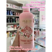 Sữa Dưỡng Thể PURITE PROVENCE Chiết Xuất Hoa Anh Đào 250ml Mẫu Mới