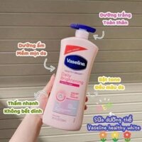 Sữa dưỡng thể quốc dân “VASELINE 725ML MÀU HỒNG