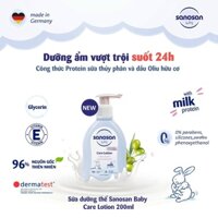 SỮA DƯỠNG THỂ SANOSAN BABY CARE LOTION 200ML