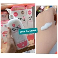 SỮA DƯỠNG THỂ SIÊU KÍCH TRẮNG DA 3in1 Alpha Arbutin Collagen Collagen Lotion 3+Plus 500ml