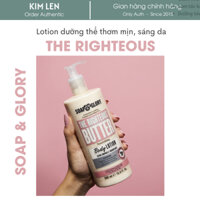 Sữa dưỡng thể The Righteous Soap and Glory thơm mịn, sáng da 500ml