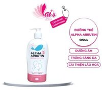 Sữa Dưỡng Thể Trắng Da Alpha Arbutin Thái Lan Collagen Lotinon 500ml Dưỡng Da Trắng Mịn, Chống Tia UVA Và UVB - LAIHCMN