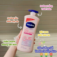 SỮA DƯỠNG THỂ TRẮNG DA BODY MỸ _ SỮA DƯỠNG THỂ QUỐC DÂN VASELINE HEALTHY WHITE _725ml