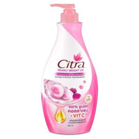 Sữa dưỡng thể trắng da chống nắng Citra Pinkish Glow UV Aura 300ml