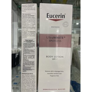 Sữa dưỡng thể trắng da Eucerin White Therapy Whitening Body Lotion SPF7