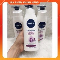 Sữa Dưỡng Thể Trắng Da Nivea Ban Đêm 400ml