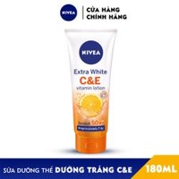 Sữa dưỡng thể trắng da toàn thân Nivea C&E Vitamin Thái Lan 180ml