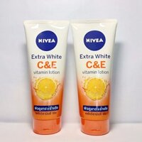 Sữa dưỡng thể trắng da toàn thân Nivea C&E Vitamin Thái Lan 180ml