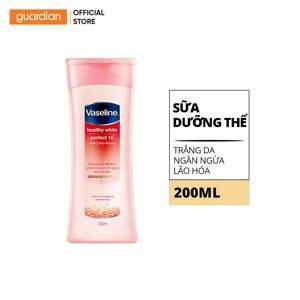 Sữa dưỡng thể trắng da Vaseline Healthy White Perfect 10 200ml