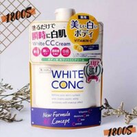 Sữa dưỡng thể trắng da White Conc Body CC Cream Nhật Bản 200g