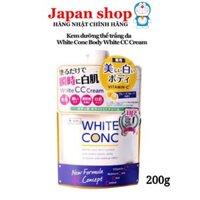 Sữa dưỡng thể trắng da White Conc Body White CC Cream Nhật Bản túi 200g