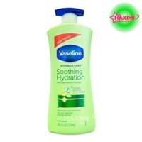 SỮA DƯỠNG THỂ Vaseline - Intensive Care Aloe Soothe Body Lotion 725ml ( Xanh Lá )