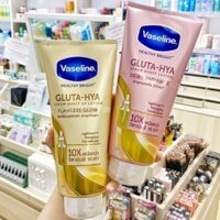 Sữa dưỡng thể Vaseline 10X dòng Serum Gluta-HYA mới nhất 2021 Nội địa Thái (Tuýp lớn 330ml)