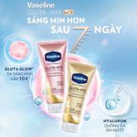 Sữa Dưỡng Thể Vaseline 10x Trắng Da Vaseline Healthy Bright Gluta Hya Serum Burst Lotion 330ml