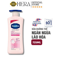 Sữa Dưỡng Thể Vaseline Body Lotion Tone Up 725ml Dưỡng Trắng Sáng Da Nâng Tone